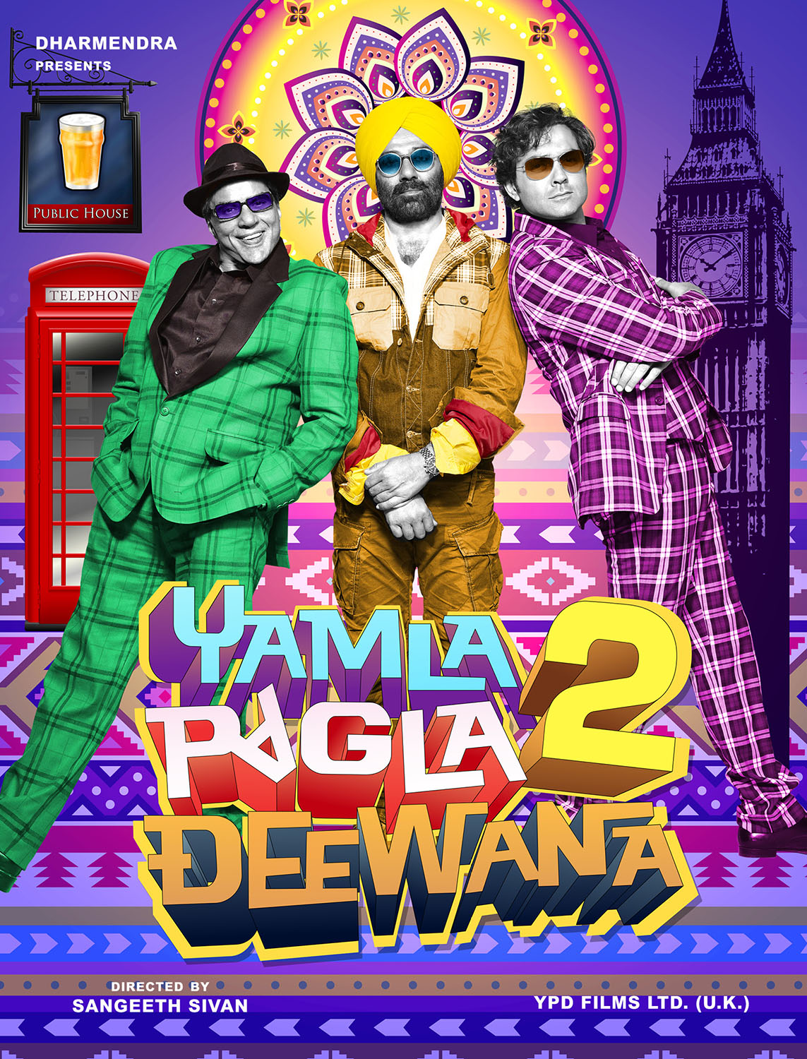 Yamla pagla deewana poster 2