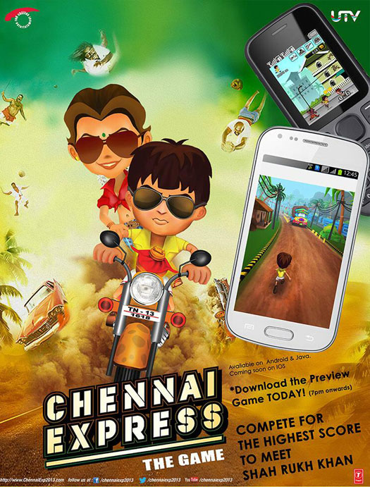 Chennai Express Game Download for Iphone and android