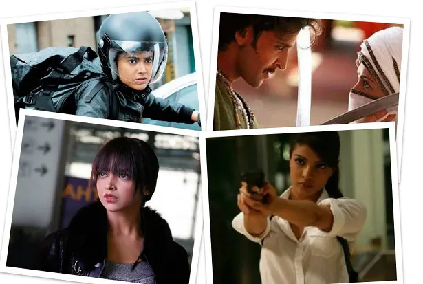 action girls of Bollywood