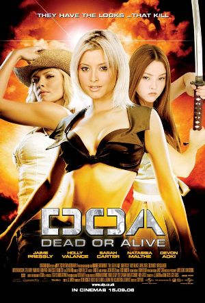 DOA Dead or Alive game and movie poster