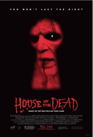 House of the Dead movie based on games