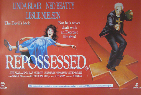 repossessed Poster spoof of exorcist