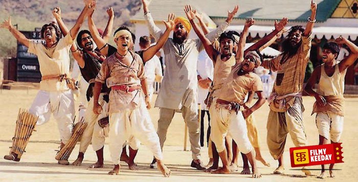 Team Lagaan and Aamir Khan