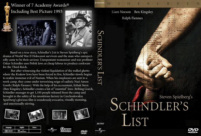 Schindlers List Steven Spielberg film
