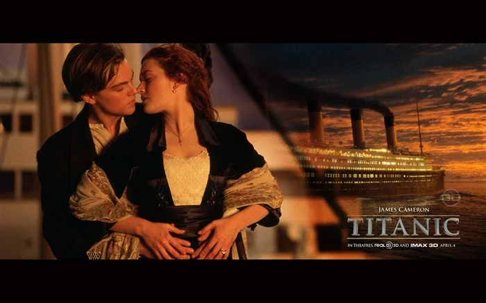 Titanic Poster 3d James Cameron movies