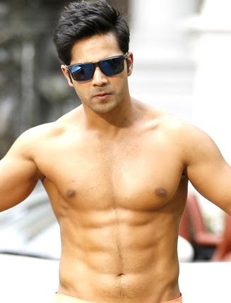 Varun Dhavan Looks and Body Abs