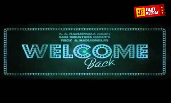 Welcome back Poster Hindi movie