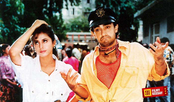 Rangeela love triangle in Bollywood movies