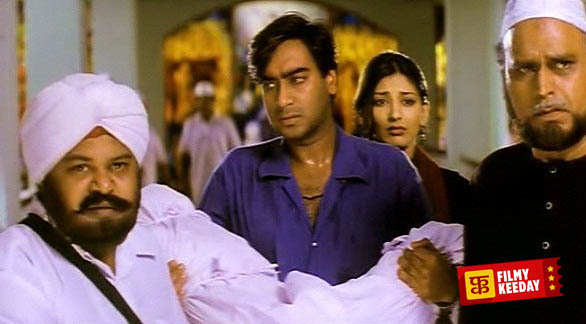 Ajay Devgn in Zakhm Best movie of Ajay Devgn