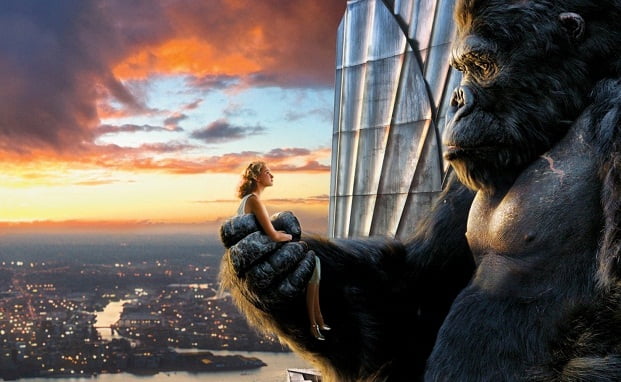 King Kong 2005 love between girl and animal