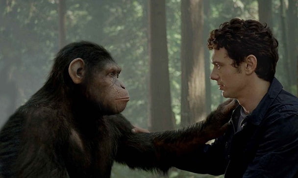 The Rise of the Planet of Apes movies for chimps lovers