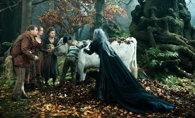 Into the Woods movies on fairy tailes