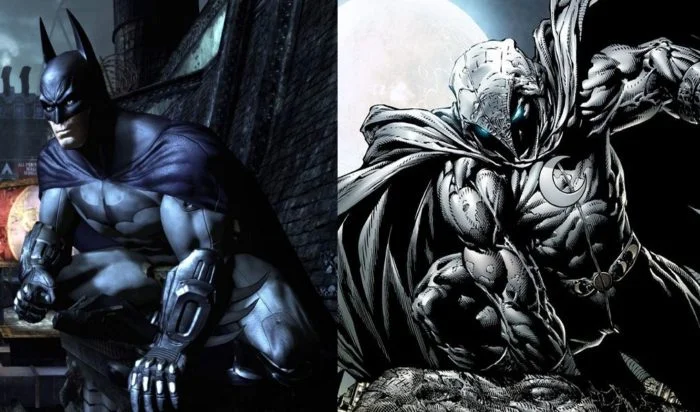Batman vs Moon Knight Marvel vs DC