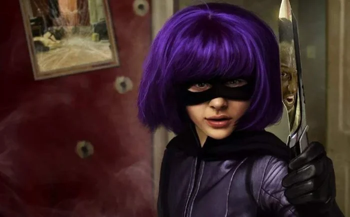 Hit-Girl in Kickass film