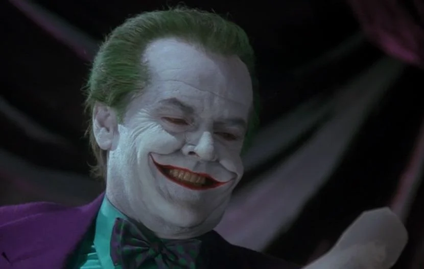Jack Nicholson Joker in Batman Film
