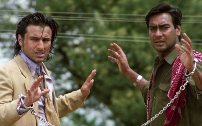 Kacche Dhaage Saif and Ajay Devgn brothers
