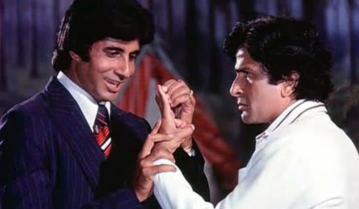 Trishul Shashikapoor and Amitabh as step Brothers