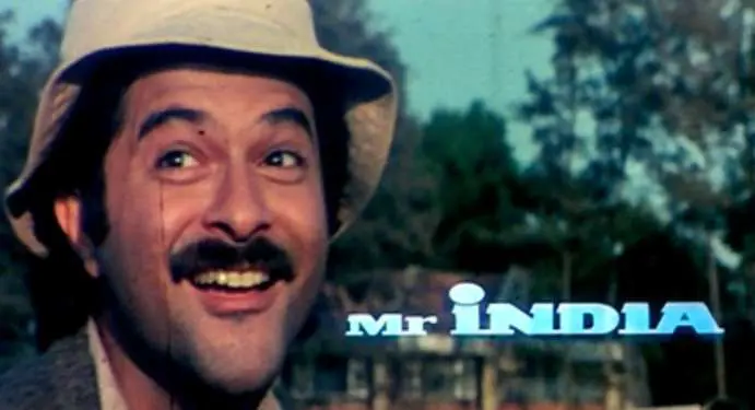mr India Science fiction film on invisibility