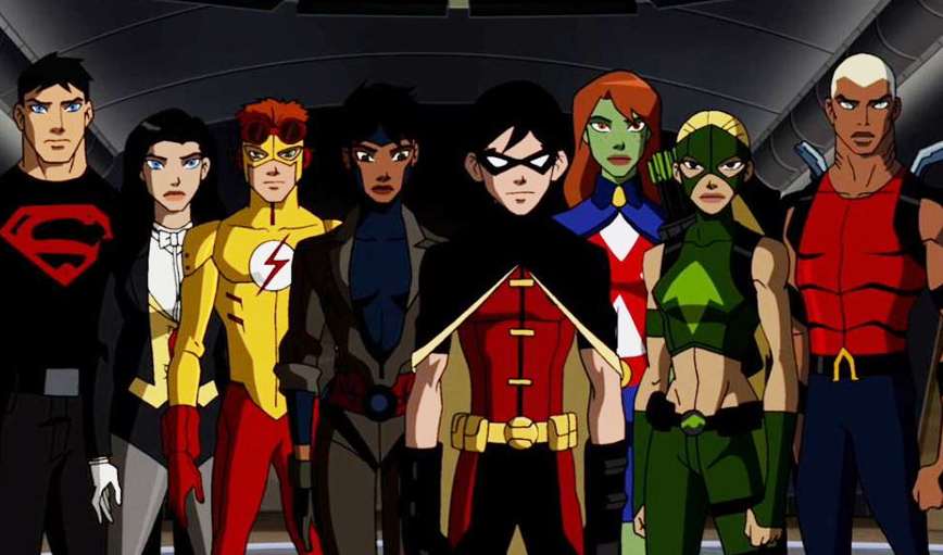 Young Justice on netflix in Hindi