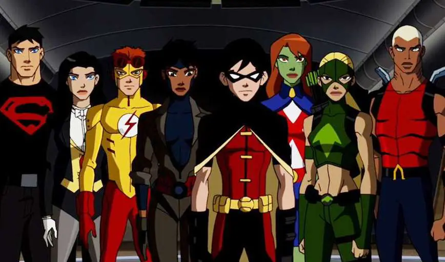 Young Justice on netflix in Hindi