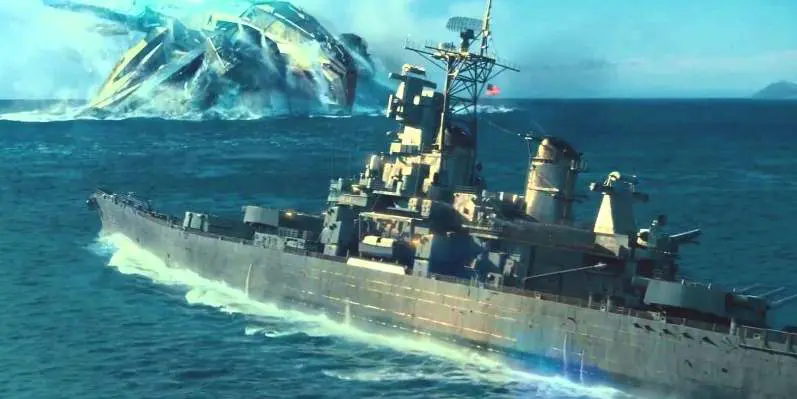 Battleship film about ships