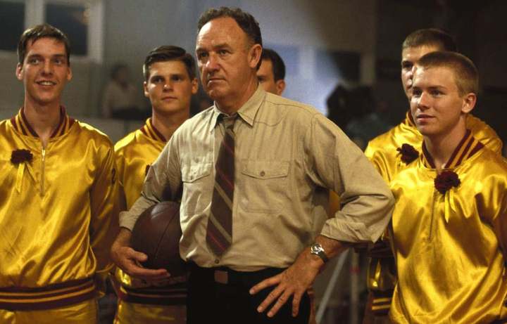 Hoosiers (1986) best basket ball film