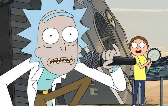 Rick and morty time travel animated series on netflix