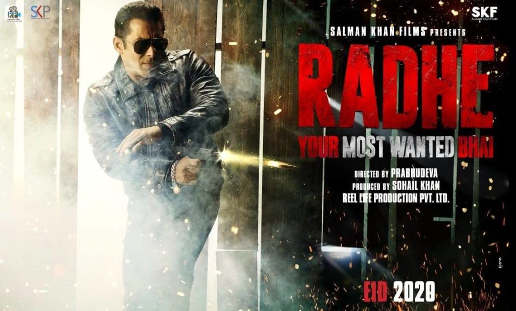 Radhe Indias most wanted bhai Poster