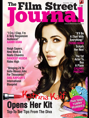 Katrina Kaif on Famous magazine Covers