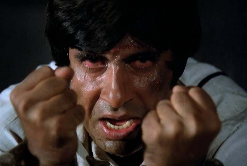Kaalia amitabh Bachchan as angry Youngman