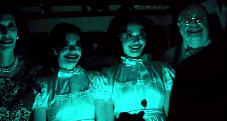 Insidious Horror Film Smiling family