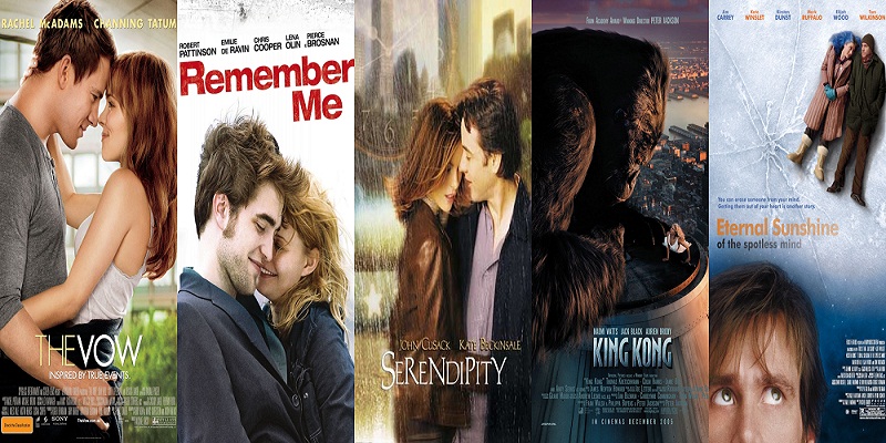 romantic movies collage 3