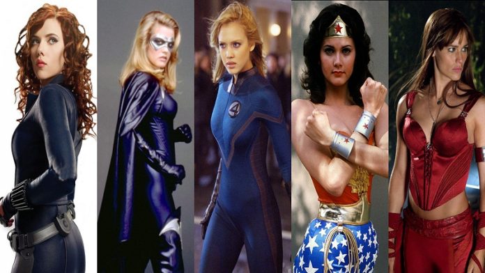 Top 10 Hottest Female Superheroes In Hollywood Of All Time