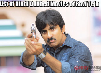 Ravi Teja hindi Dubbed movies list