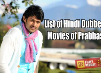 Hindi dubbed movies of Prabhas