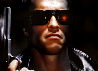 The Terminator Arnold movie directed by James cameron