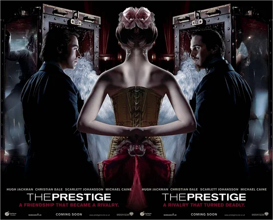 the Prestige Nolan Movie poster