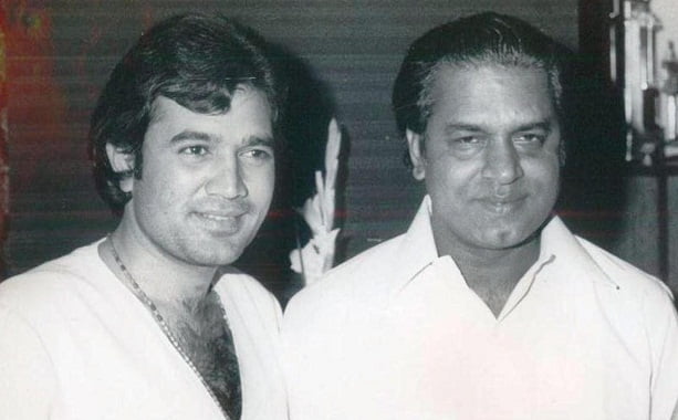 Rajesh Khanna and Shakti Samanta