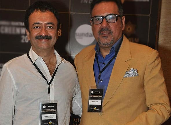 Raju Hirani and Boman irani