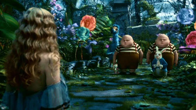 Alice in Wonderland 2010 film about fairy tales