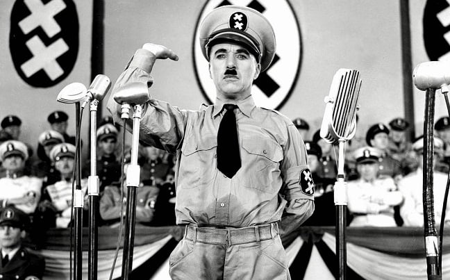 The Great Dictator identity crisis theme