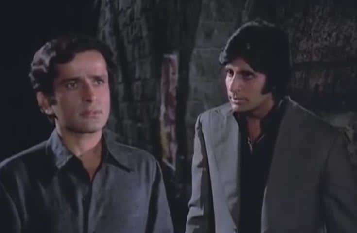 Deewar movie on brothers iconic scene