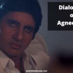 Dialogues of Amitabh Bachchans agneepath 1990 film