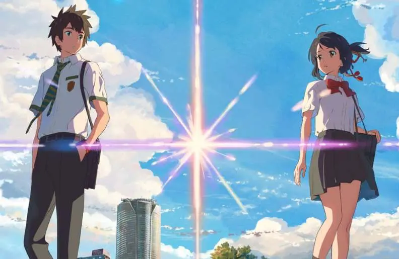 Your Name romantic anime movies Japanese