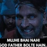 bachchan paandey dialogues bhai nahi godfather