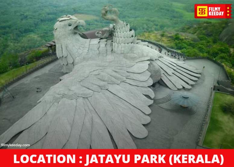 Jatayu park in kerala laal singh chaddha shooting location