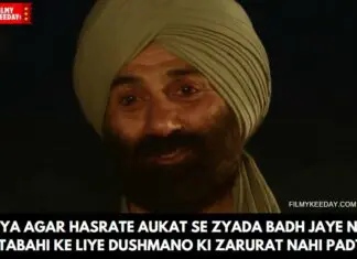 Gadar 2 sunny deol dialogues