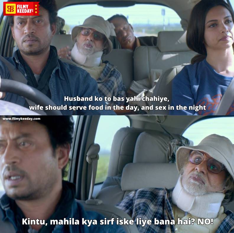 Piku dialogue amitabh bachchan dialogs