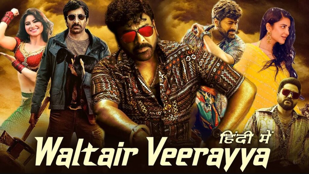 Waltair Veerayya in Hindi dub telugu movies list