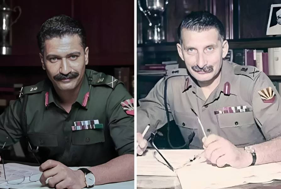 Vicky Kaushal Sam Mankeshaw vs Real sam manekshaw